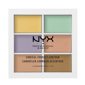 NYX Professional Makeup（ニックス）　コンシール コレクト コントゥアー パレット A / 04 カラー・コンシーラー / 9g