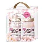 ステラシード　アミノメイソンモイストシャンプー&トリートメント(サクラ限定キット) / 450mL+450mL / しっとり / サクラの香り