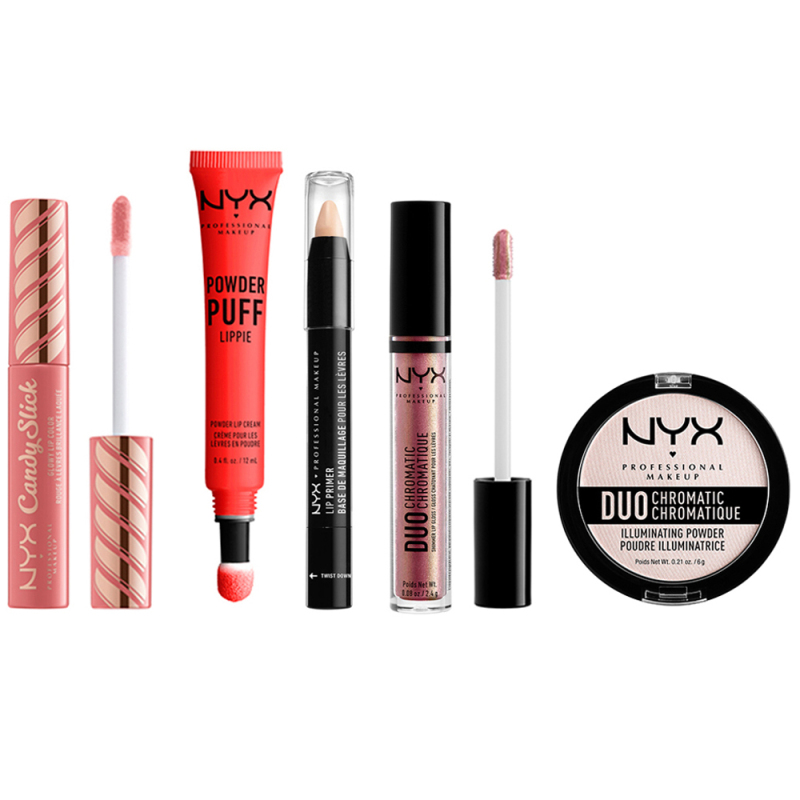 【@cosme shopping限定】四季のリップキットイエベ春セット NYX Professional Makeup(ニックス)