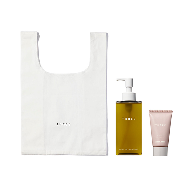 バランシング クレンジング オイル N トライアルキット @cosme BEAUTY DAY 2025 / 185ml、22g、1枚 THREE